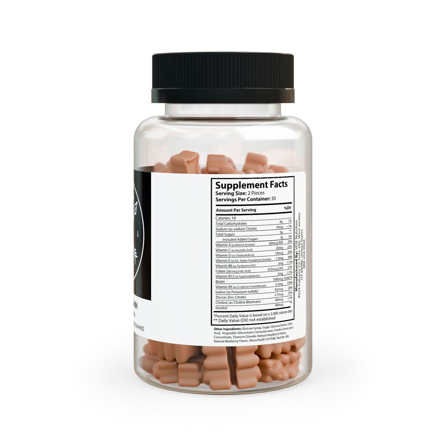 Hair Vitamin Gummies (60 Gummies)