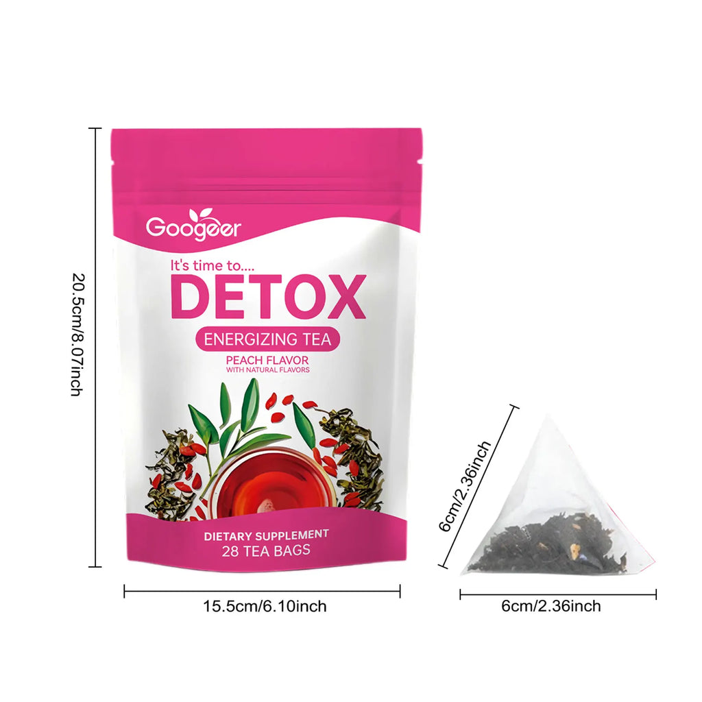 Herbal Detox Energizing Tea – 28 All-Natural Tea Bags