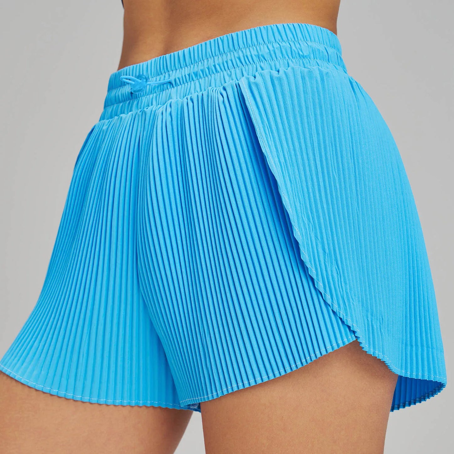 AirFlow™ Skirted Yoga Shorts – 2-in-1 Pleated Editio