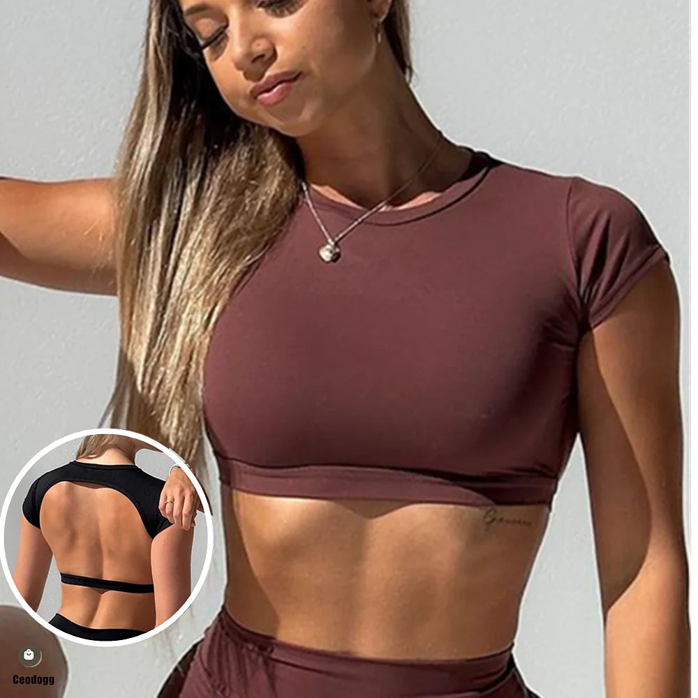 FlexFit Backless Sport Top