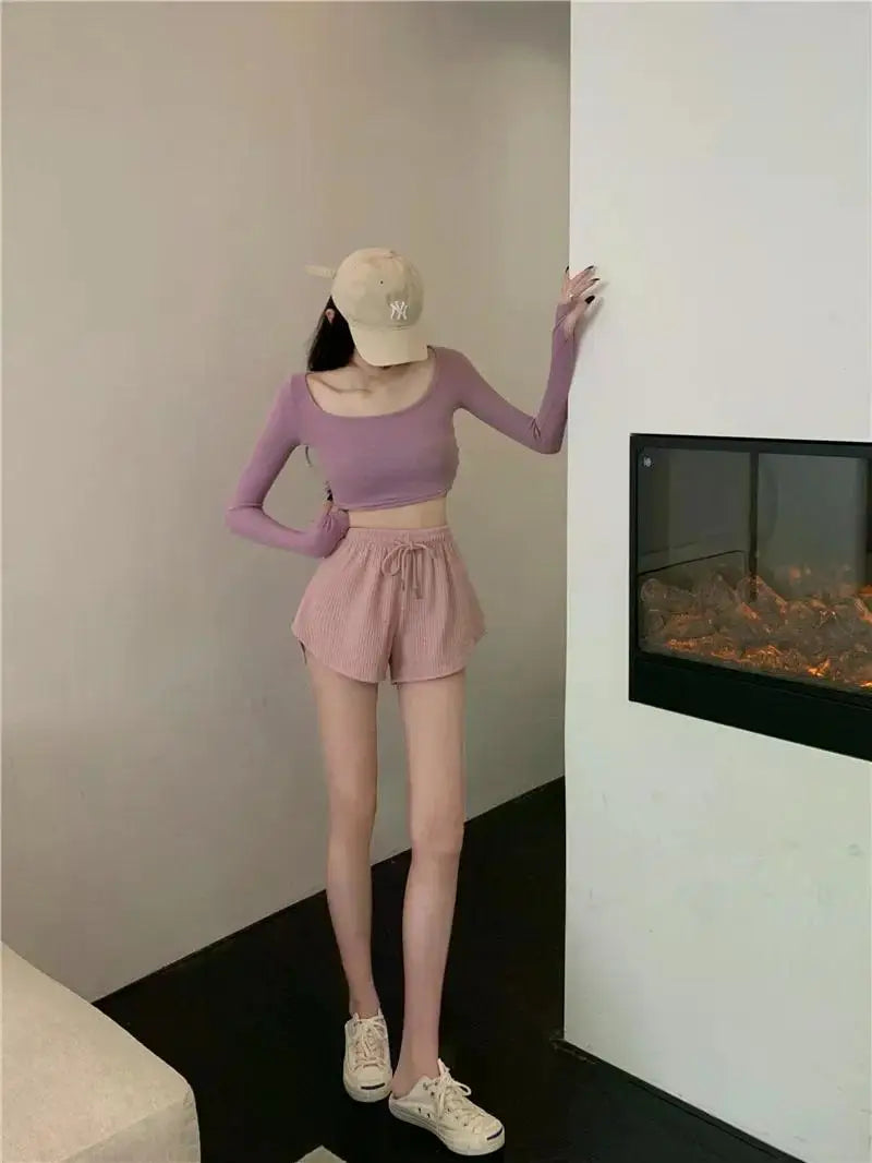 BreezeFlex™ High-Waist Sports Shorts