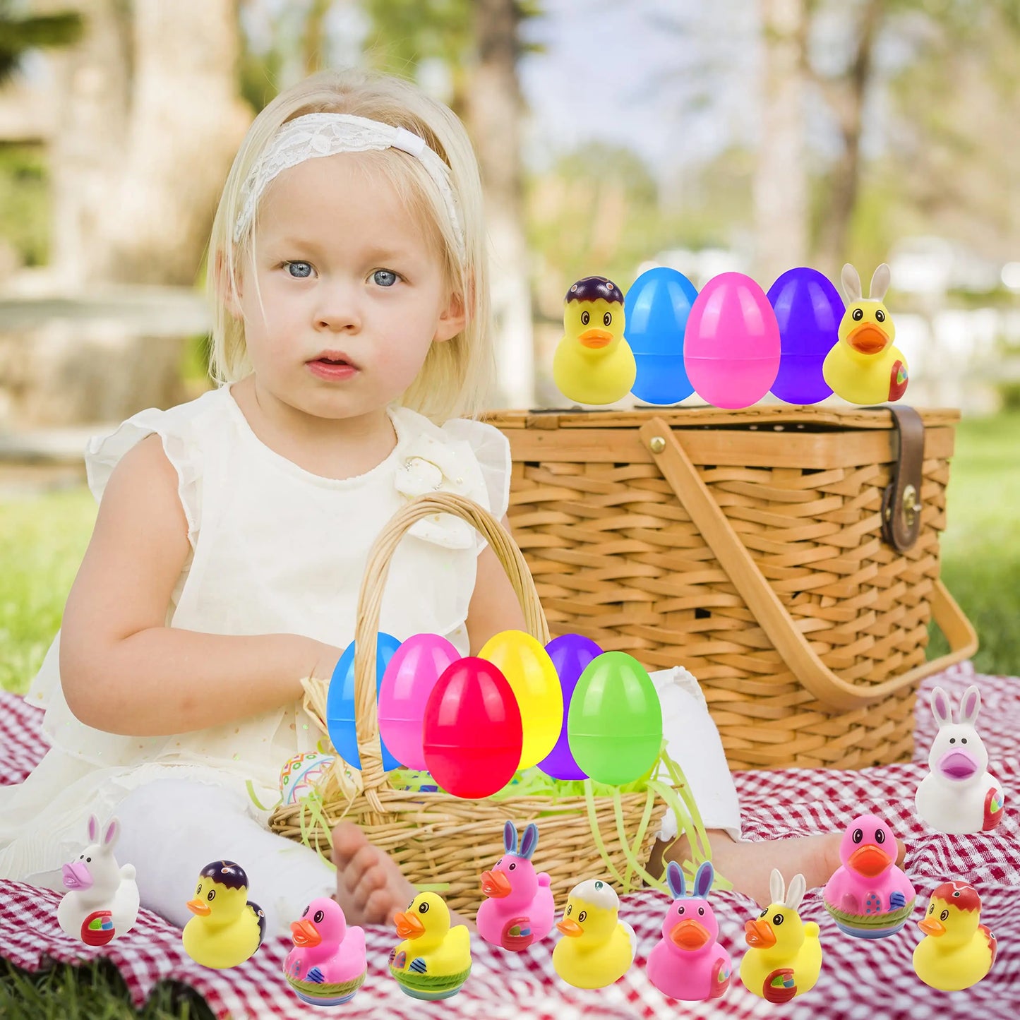 24 Prefilled Easter Eggs
