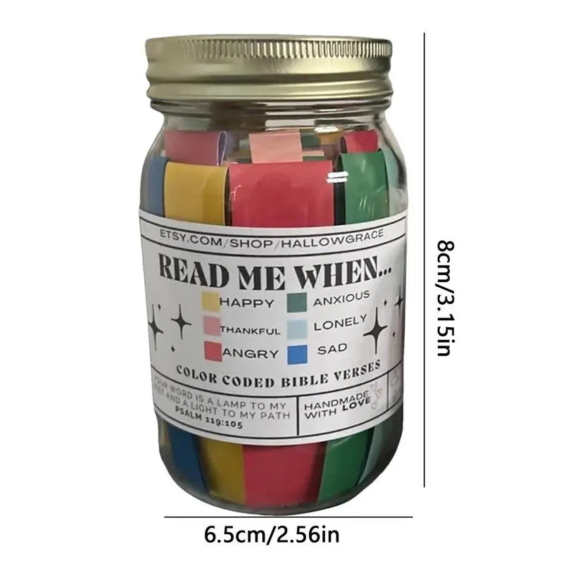 Bible Verse Jar