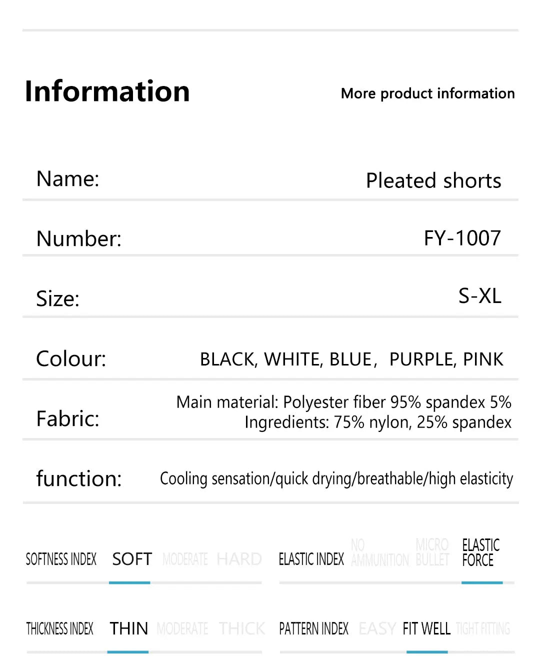 AirFlow™ Skirted Yoga Shorts – 2-in-1 Pleated Editio