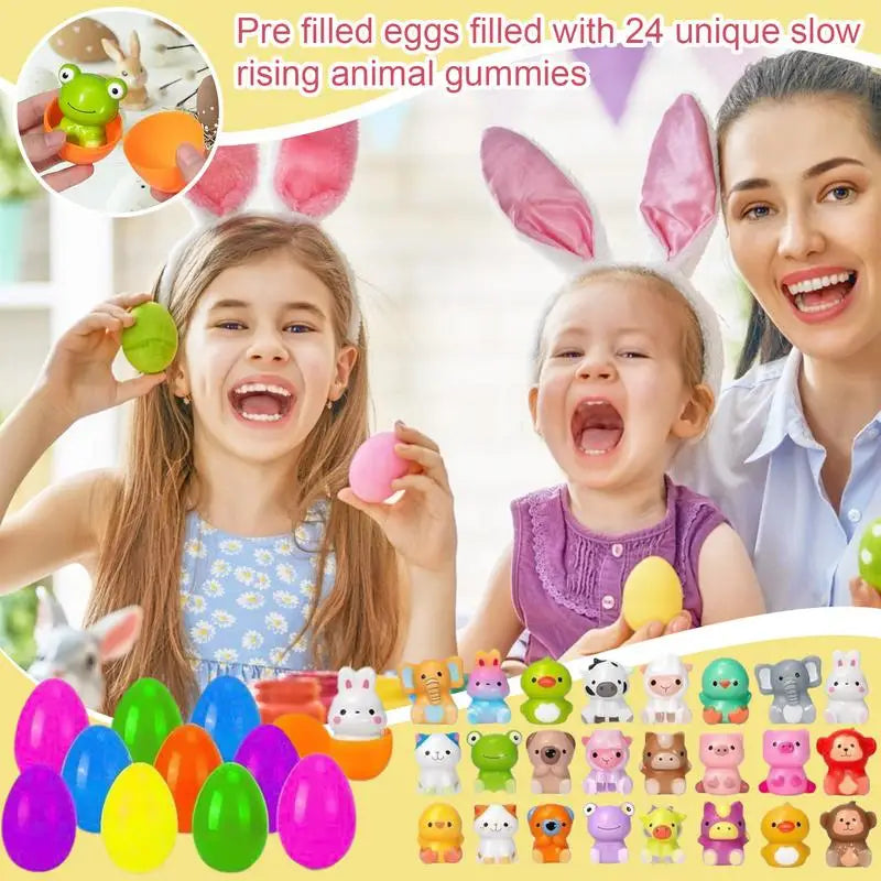 24 Pack Prefilled Easter Eggs