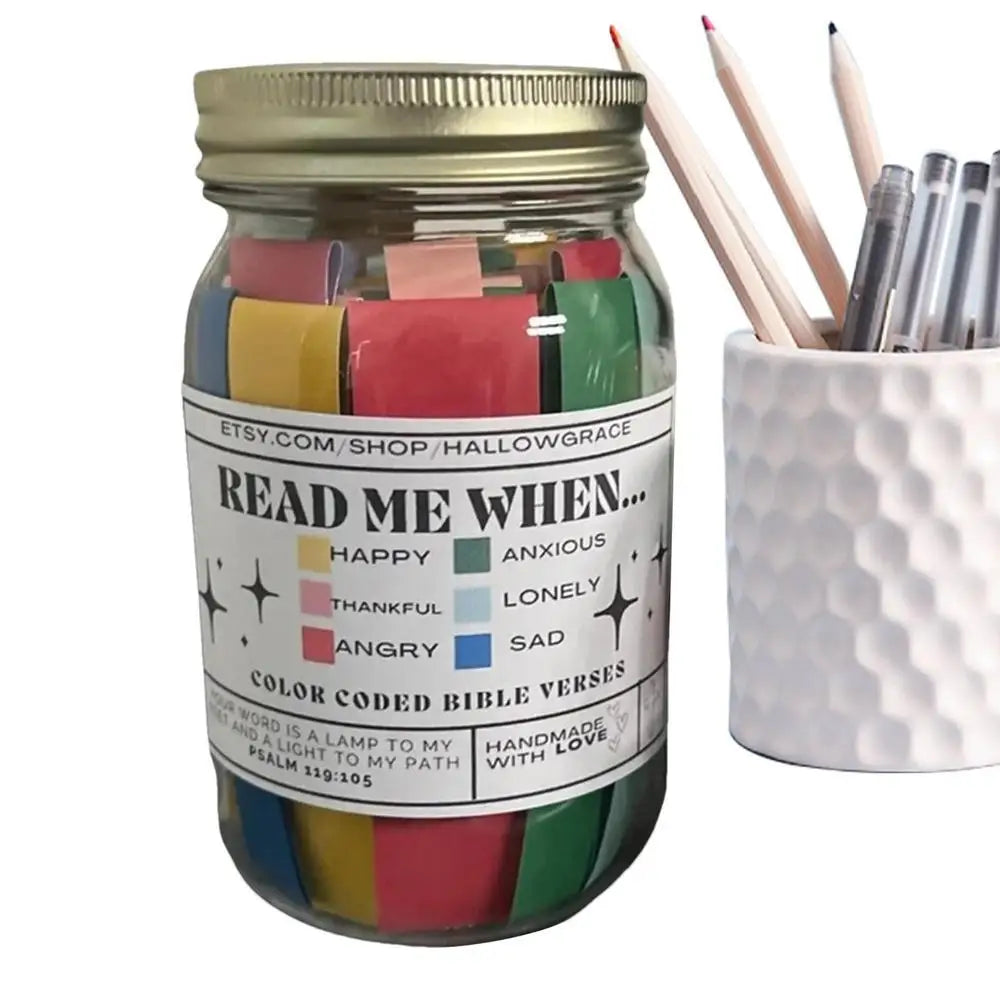 Bible Verse Jar