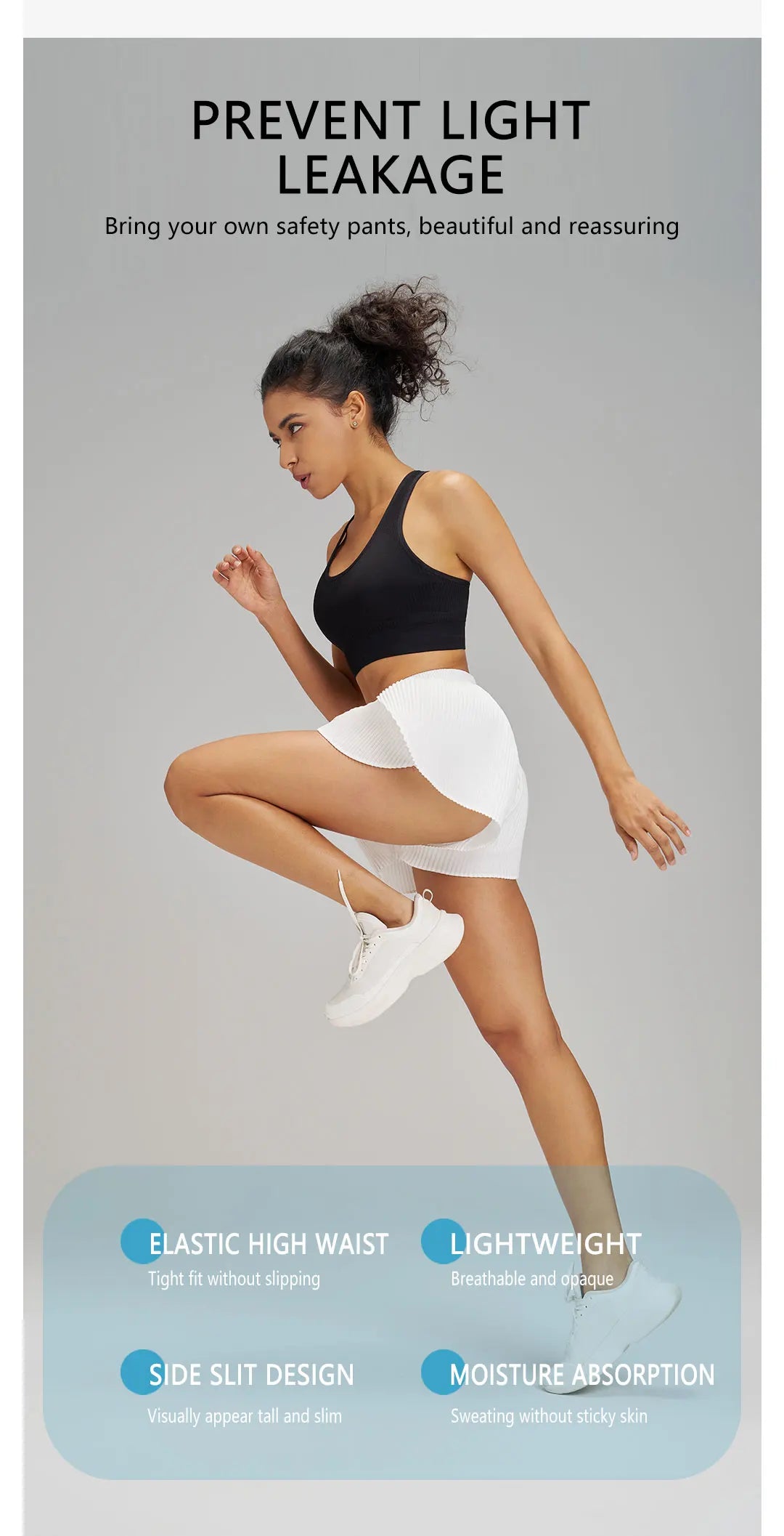 AirFlow™ Skirted Yoga Shorts – 2-in-1 Pleated Editio